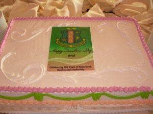 Founder's Day cake